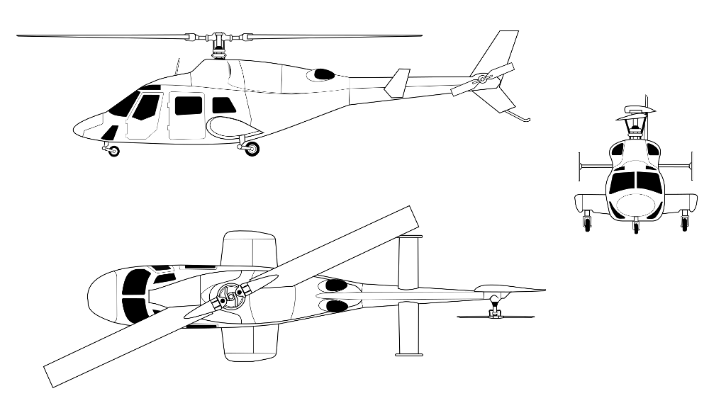 вертолет Bell 222